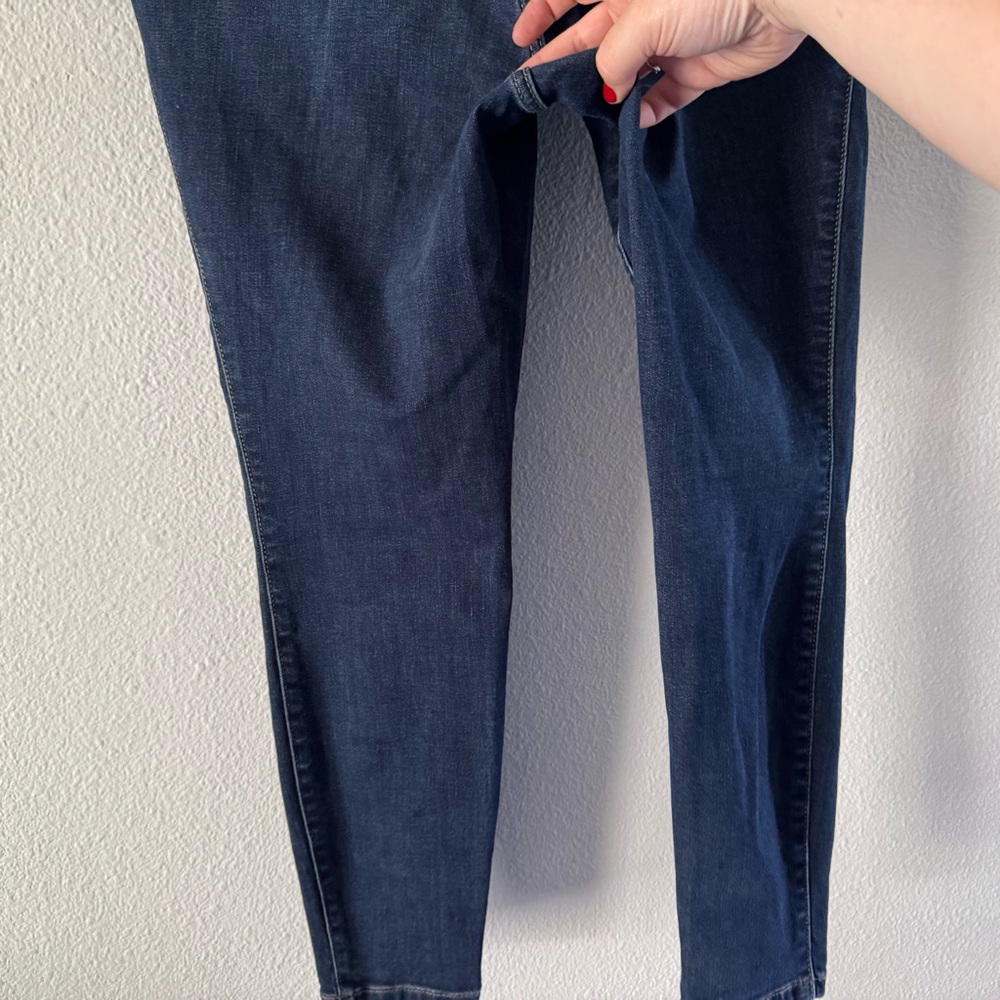 Torrid High Rise Super Chic Skinny Jeans Dark Wash Plus 14 Short Streetwear - Picture 13 of 16